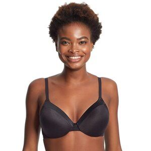 Maidenform 34DD Comfort Devotion Extra-Coverage Tailored Bra 09436 BLACK NEW